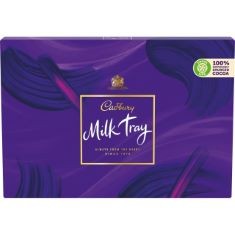 CADBURY MILK TRAY 530G (6 PER BOX 3 BOXES) BB: 15/10/24.