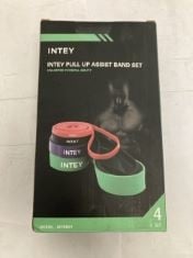 15 X INTEY PULL UP ASSIST BAND SET.