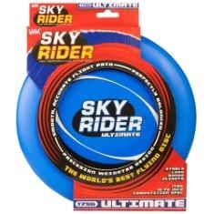 APPROX X20 ASSORTMENT KIDS TOYS AND GAMES TO INCLUDE WICKED SKY RIDER ULTIMATE FROM VISION | HIGH PERFORMANCE FLYING DISC | 175G PRECISION WEIGHTED FOR ULTIMATE FRISBEE (BLUE).