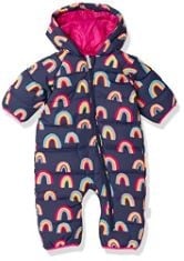 X17 ASSORTED KIDS CLOTHING TO INCLUDE HATLEY BABY GIRLS' WINTER BUNDLER TODDLER DOWN ALTERNATIVE JACKET, VIBRANT RAINBOWS, 6-9 MONTHS.