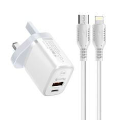 APPROX X20 ASSORTED ELECTRICAL ITEMS TO INCLUDE XAWY PHONE FAST CHARGER 20W USB C WALL CHARGER WITH WHITE 1M USB C TO CHARGING CABLE FAST USB-C PD CHARGER COMPATIBLE WITH PHONE 13 12 PRO SE XR XS MAX