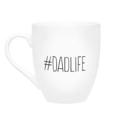 QTY OF ITEMS TO INLCUDE QUANTITY OF ASSORTED ITEMS TO INCLUDE PEARHEAD DADLIFE CERAMIC MUG, GRAPHIC COFFEE MUG, FATHER'S DAY, NEW DADS OR FATHER’S DAY, FATHERHOOD MUG, KITCHEN ACCESSORY, NOVELTY DAD