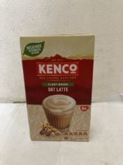 KENCO THE COFFEE COMPANY PLANT BASED OAT LATTE BB: 02/02/26 ( 6 PER BOX 15 BOXES).