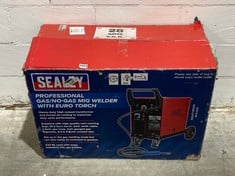 SEALEY PROFESSIONAL GAS/GASLESS MIG WELDER WITH EURO TORCH 190A - MODEL NO. MIGHTYMIG190 - RRP £839