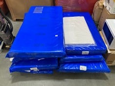 9 X ASSORTED COT BED MATTRESSES TO INCLUDE MOTHER NURTURE ECO FIBRE COT BED MATTRESS 140 X 70CM