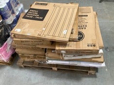 PALLET OF ASSORTED ITEMS TO INCLUDE SAFETY 1ST PORTABLE BED RAIL