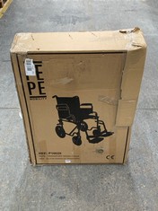 PE PE MOBILITY TRANSPORT WHEELCHAIR - MODEL NO. P10020 - RRP £119