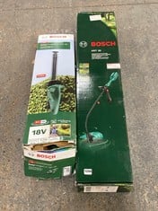 BOSCH EASYHEDGECUT 18V-45 HEDGECUTTERS AND BOSCH CORDED HEDGE TRIMMERS - MODEL ART 35