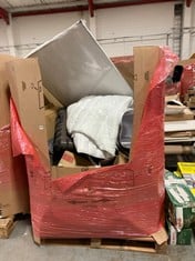 PALLET OF ASSORTED HOUSEHOLD ITEMS TO INCLUDE TORK SINGLEFOLD C-FOLD HAND TOWEL DISPENSER