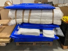 PALLET OF ASSORTED MATTRESSES TO INCLUDE COT MATTRESS 120CM X 60CM