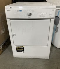 ZANUSSI LINDO 100 TUMBLE DRYER MODEL NO- ZTE7101PZ- RRP £329.00