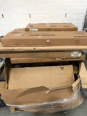 PALLET OF ASSORTED ITEMS TO INCLUDE SIDE LIFT OTTOMAN SINGLE BED (BOX 1 OF 2 ONLY)