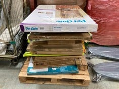 PALLET OF ASSORTED BABY GATES TO INCLUDE LINDAM SURE SHUT AXIS RRP- £34.99