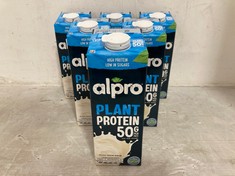 PALLET OF ALPRO SOYA PROTEIN DRINK 8X1L PACKS- RRP £16.00 BBE- 16-9-24