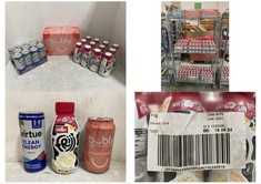 CAGE OF ASSORTED DRINKS TO INCLUDE 12X FRIJ BANANA MILKSHAKE 12 X 330ML PACKS BBE- 16-9-24 (CAGE NOT INCLUDED)(COLLECTION ONLY)