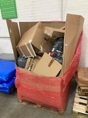 PALLET OF ASSORTED ITEMS TO INCLUDE AIDAPT FOLDING WALKING FRAME (UNWHEELED)