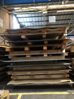 PALLET OF QTY OF SHEET METAL