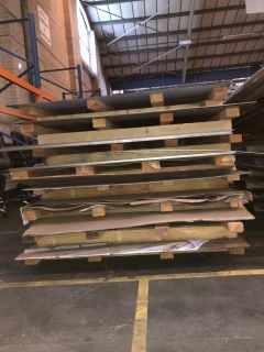 PALLET OF QTY OF SHEET METAL