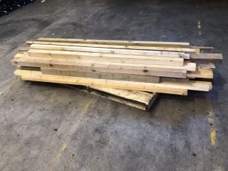 PALLET OF ASSORTED LENGTH TIMBER