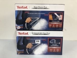 4 X TEFAL IRONS TO INC TEFAL ULTRAGLIDE ANTI CALC PLUS IRON