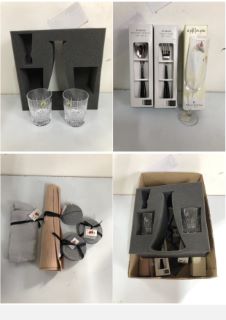 BOX OF ITEMS INC. JOHN LEWIS SET OF 4 STUDIO TABLE FORKS (649790)