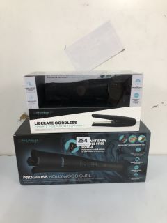 2 X ITEMS TO INC REVAMP PROFESSIONAL PROGLOSS HOLLYWOOD CURL