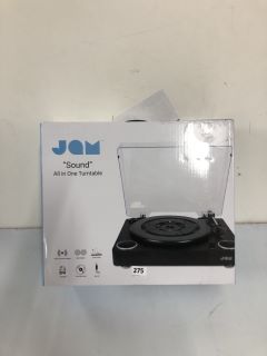 JAM SOUND ALL IN ONE TURNTABLE PLAYER