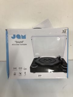 JAM SOUND ALL IN ONE TURNTABLE PLAYER