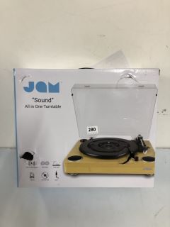 JAM SOUND ALL IN ONE TURNTABLE PLAYER