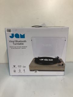 JAM SOUND VINYL BLUETOOTH TURNTABLE PLAYER