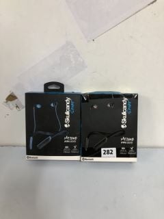 2 X SKULLCANDY SPORT WIRELESS EARPHONES