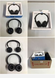 BOX OF JAM OUT THERE WIRELESS HEADSETS