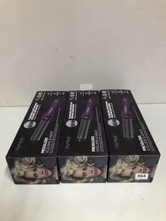 3 X REVAMP PROGLOSS VOLUME & WAVE HOT CERAMIC BRUSH