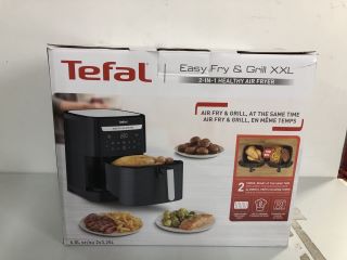 TEFAL EASY FRY & GRILL XXL 2-IN-1 HEALTHY AIR FRYER - RRP.£100