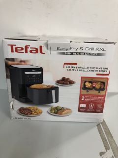 TEFAL EASY FRY & GRILL XXL 2-IN-1 HEALTHY AIR FRYER - RRP.£100