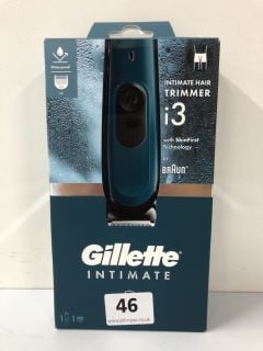 GILLETTE INTIMATE I3 HAIR TRIMMER