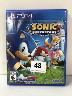 PLAYSTATION 4 SONIC SUPERSTARS CONSOLE GAME