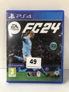 PLAYSTATION 4 EA SPORTS FC24 CONSOLE GAME