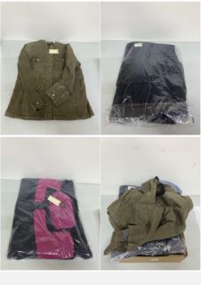 BOX OF VARIOUS WOMENS CLOTHING