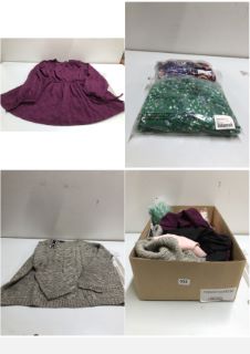 BOX OF VARIOUS WOMENS CLOTHING