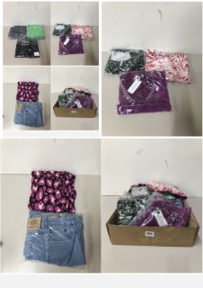 BOX OF VARIOUS WOMENS CLOTHING