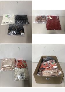 BOX OF VARIOUS WOMENS CLOTHING