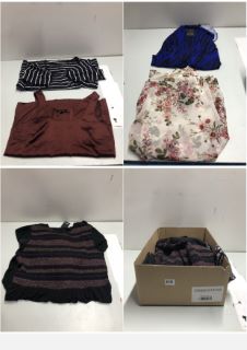 BOX OF VARIOUS WOMENS CLOTHING