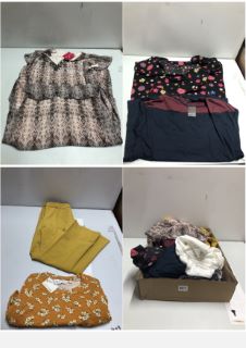 BOX OF VARIOUS WOMENS CLOTHING