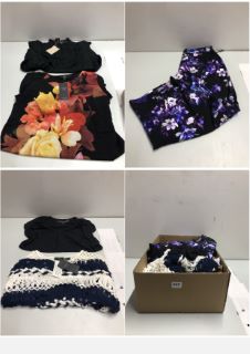 BOX OF VARIOUS WOMENS CLOTHING