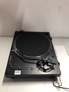 AUDIO - TECHNICA TURNTABLE MODEL - AT - LP120XBT - USB - RRP £299.00