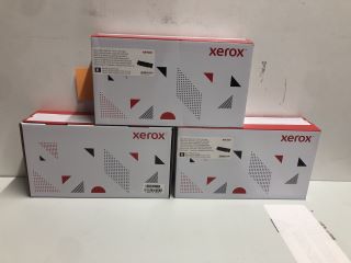 3 X XEROX STANDARD CAPACITY TONER CARTRIDGES