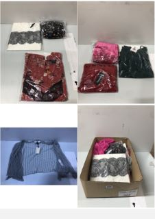 BOX OF VARIOUS WOMENS CLOTHING