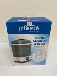 DR BROWN BOTTLE STERILISER & DRYER