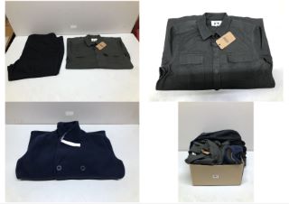 BOX OF VARIOUS MENS CLOTHING